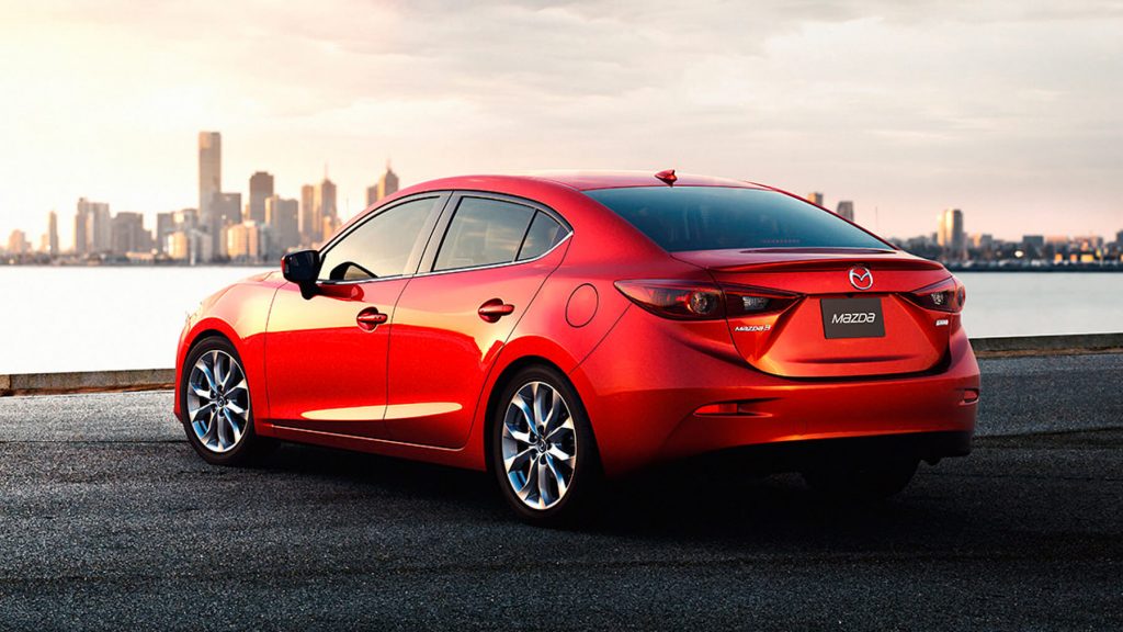 2016 Mazda3 Exterior in Red