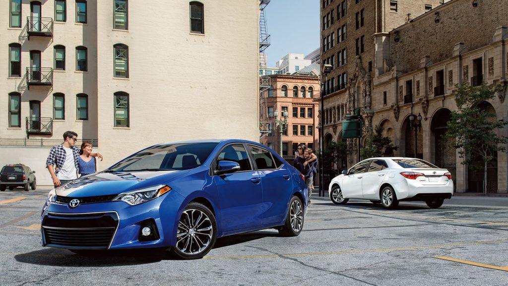 2016 Toyota Corolla Exterior in Blue