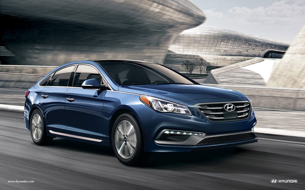 New Hyundai Sonata Exterior in Blue