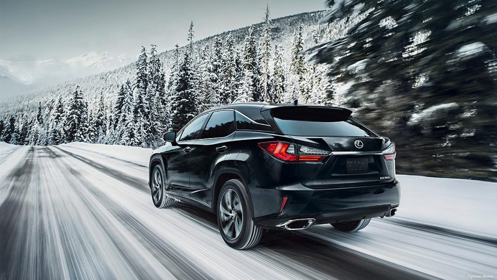 New Lexus RX 350 Rear Exterior in Black