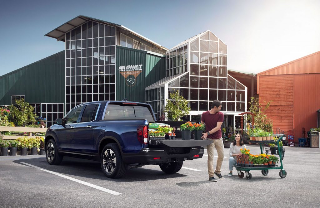 2017 Honda Ridgeline Truck Bed Cargo