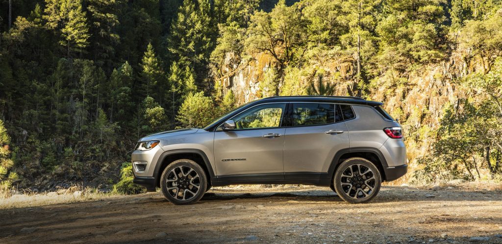 2017 Jeep Compass Silver Exterior