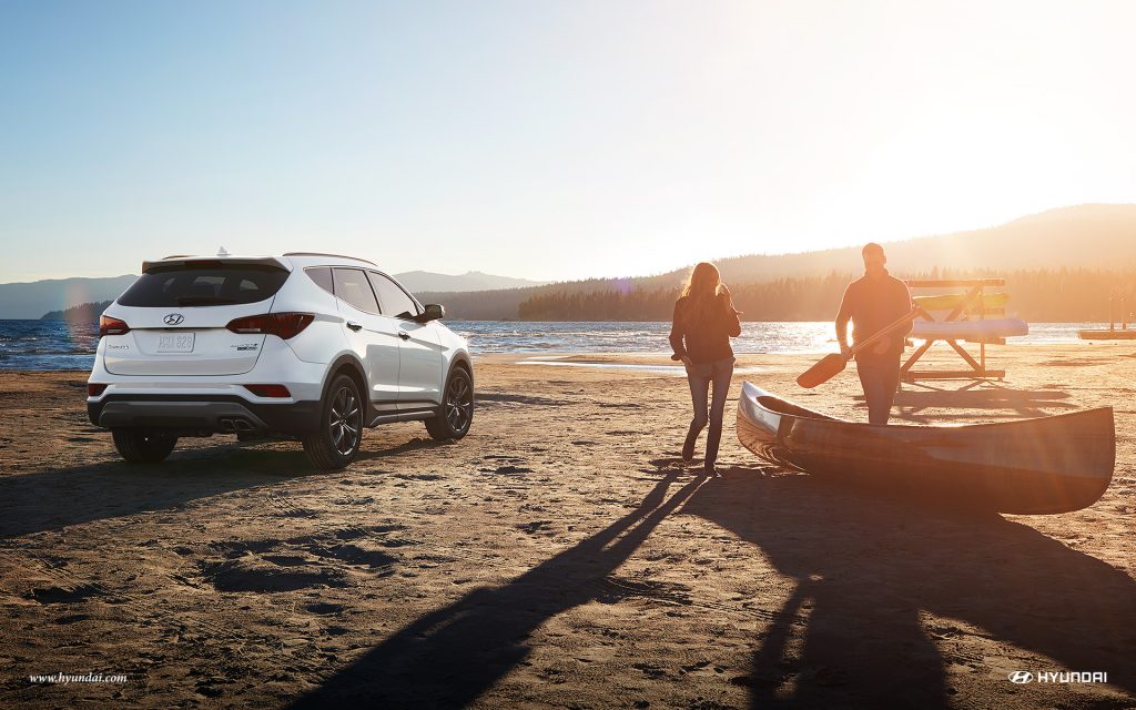 2017 Hyundai Santa Fe Sport Rear Exterior