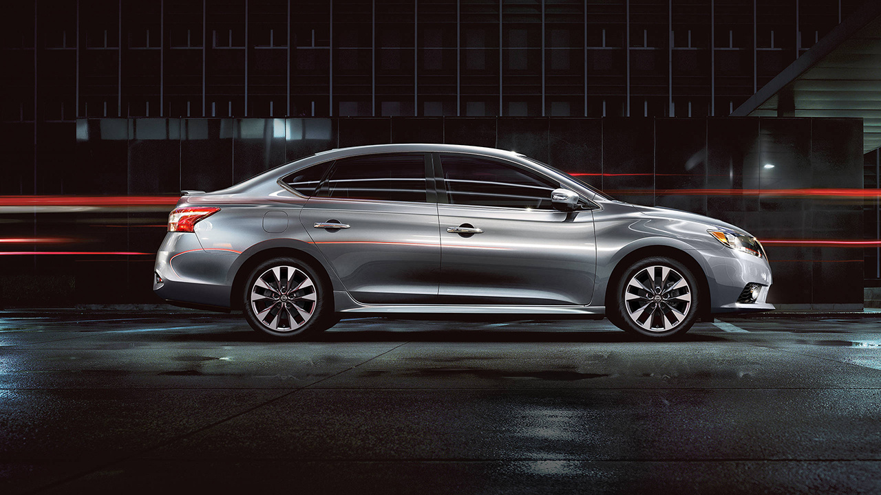 2018 Nissan Sentra Silver Side Exterior