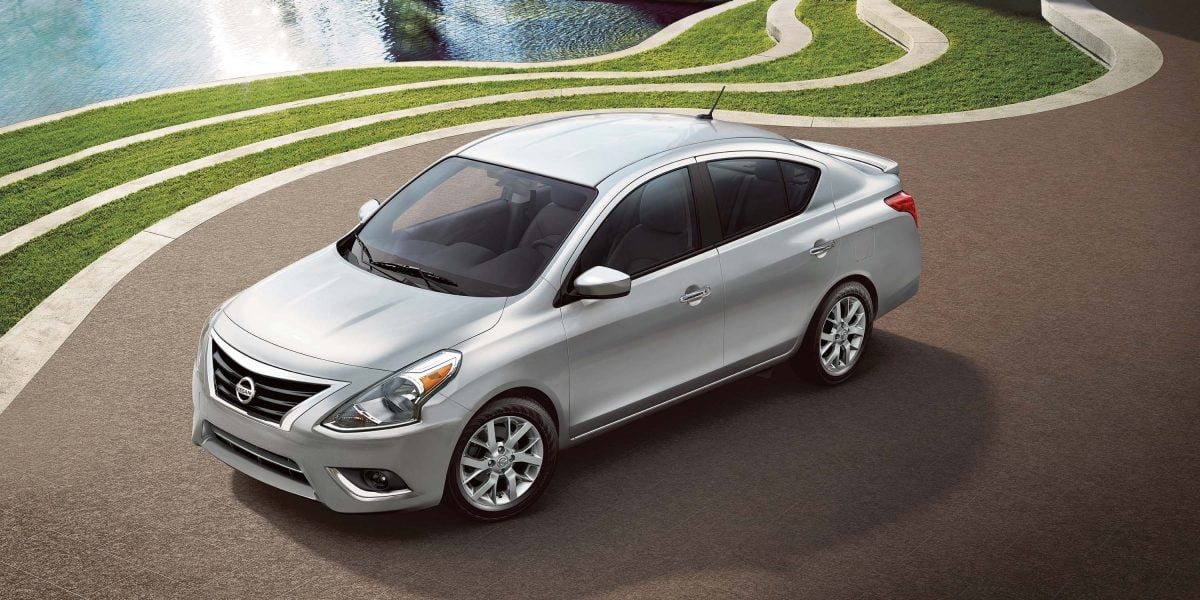 2018 Nissan Versa Front Silver Exterior