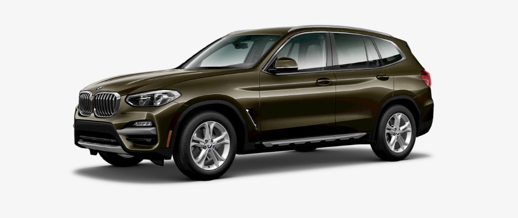 2019 BMW X3 Front Olive Exterior