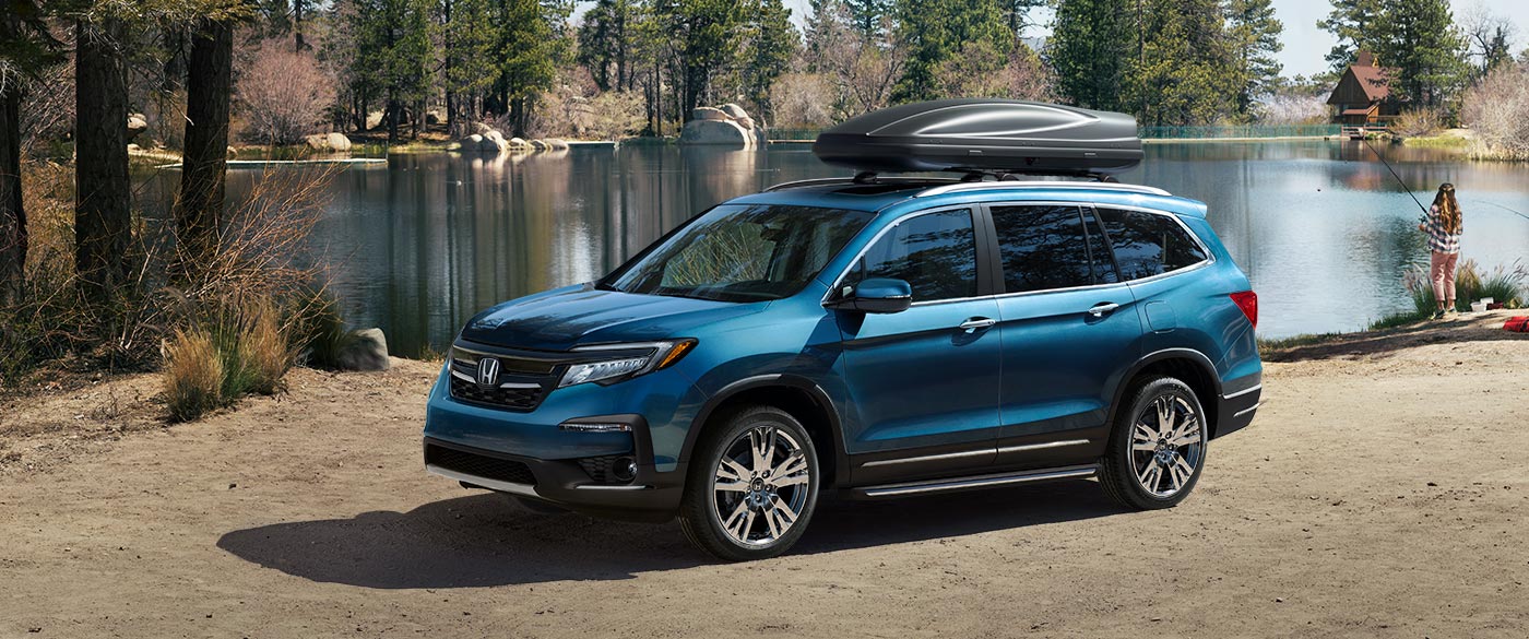 2019 Honda Pilot Blue Roof Rack Exterior