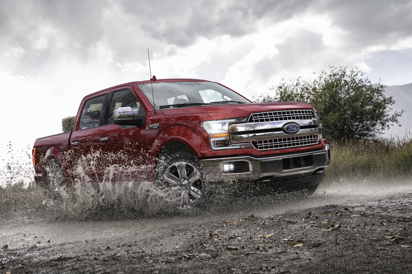 2020 Ford F-150 Front Red Exterior Picture Off-Road