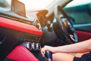 women using manual transmission