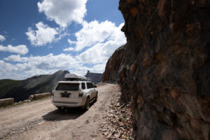 4Runner driving in mountains