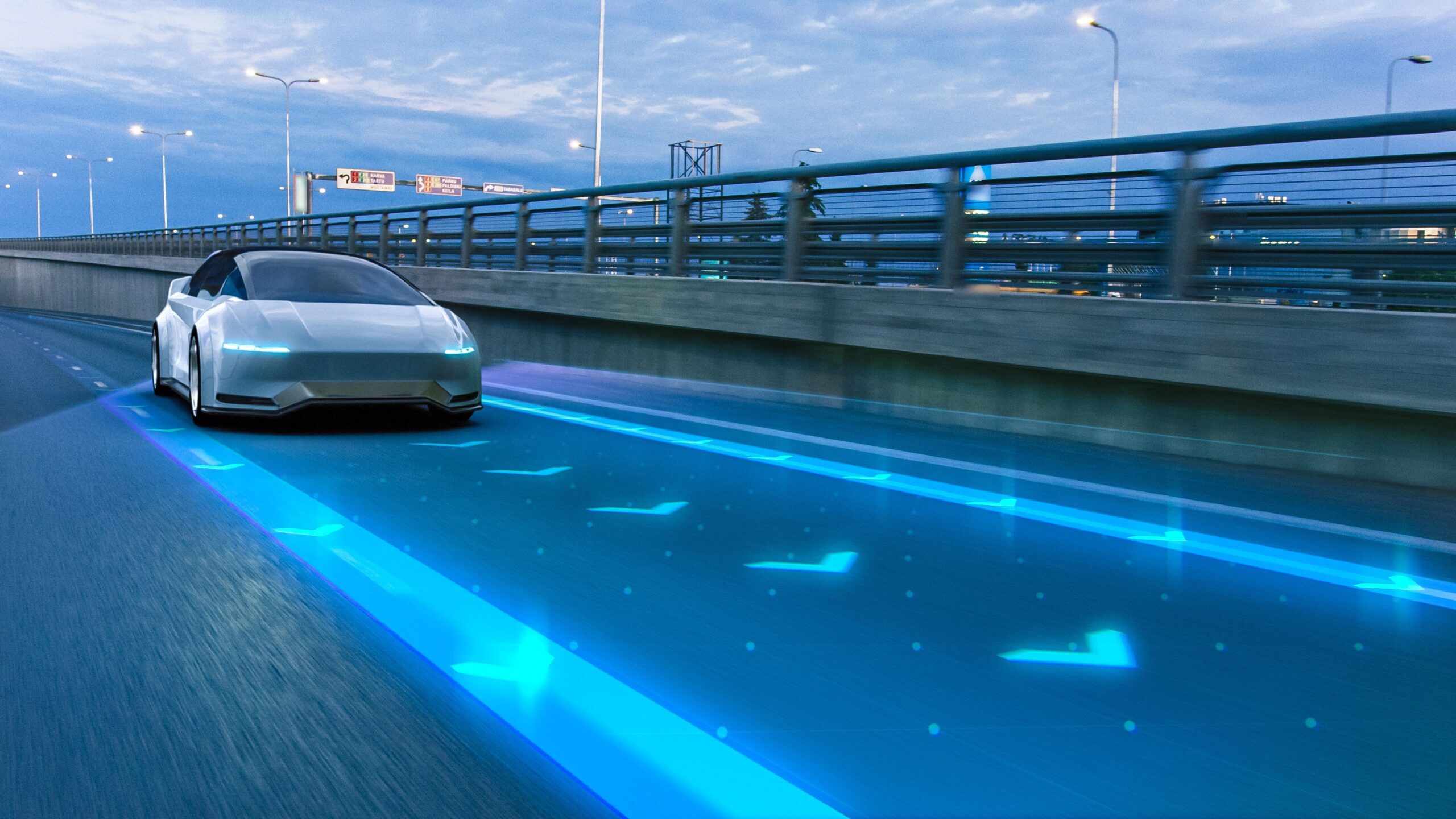 Autonomous,Self-driving car mock up