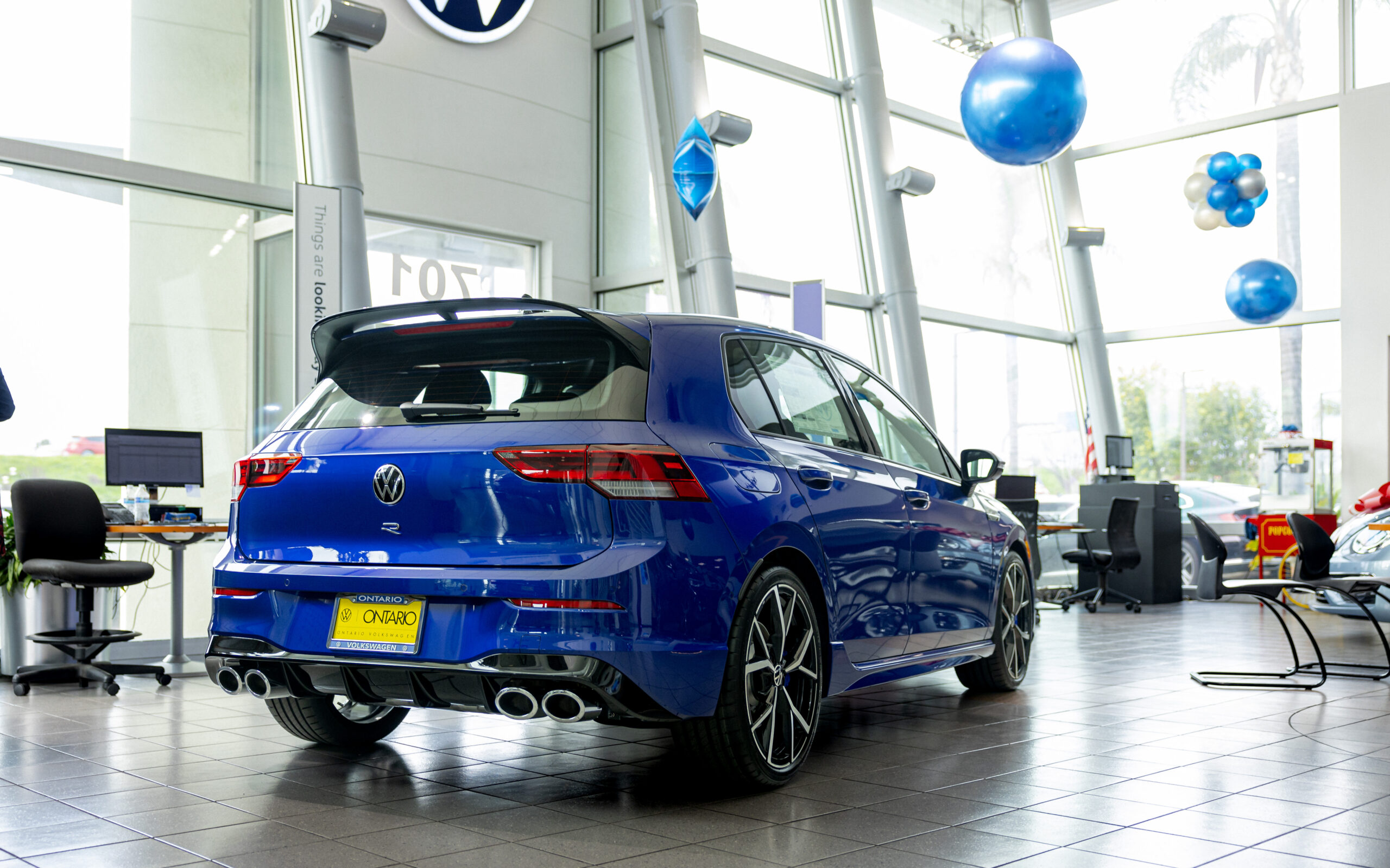 blue golf