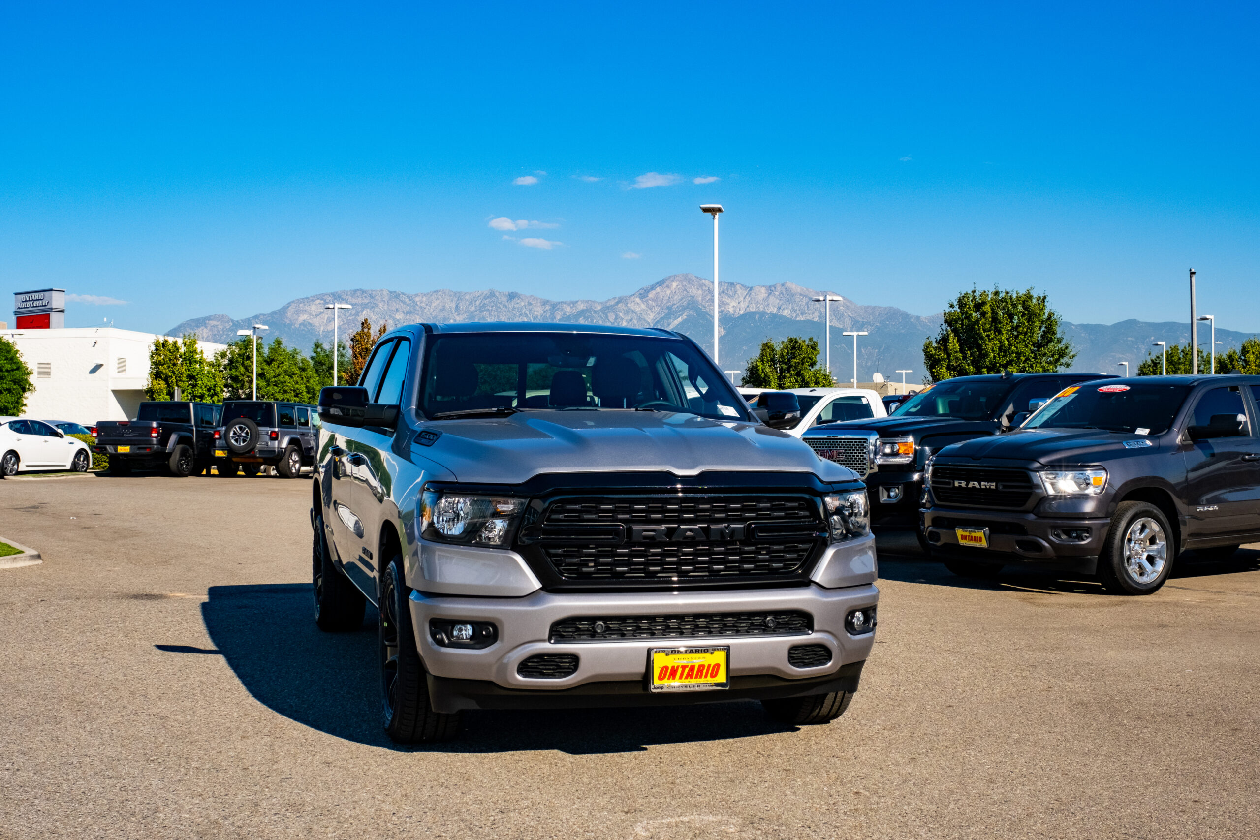 Ram Truck Silver