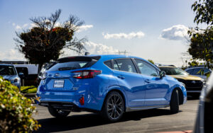 blue 2024 Subaru Impreza