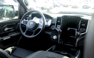 ram 1500 laramie interior